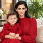 alba flores y su hijo